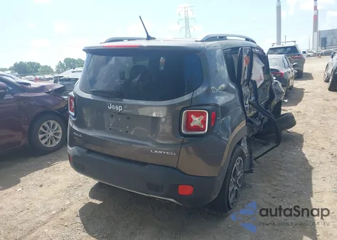 2017 Jeep Renegade Limited 4X4 from USA, damaged, VIN ZACCJBDB3HPE53634